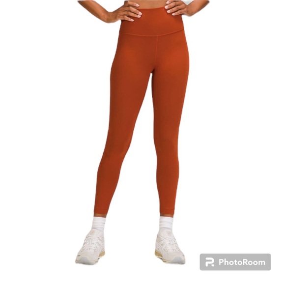 lululemon athletica Pants - Lululemon Wunder Train High-Rise Tight 25" in Aztec Brick Womens Size 10